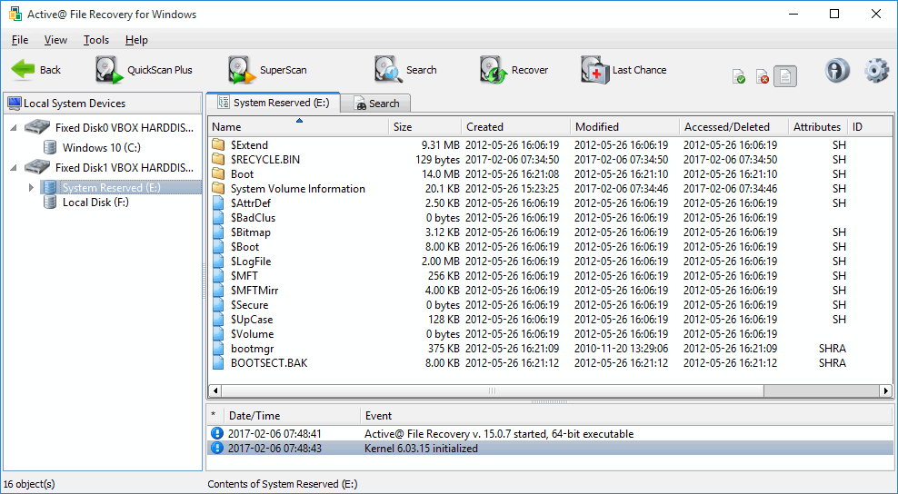 Active@ File Recovery (ver. 15)