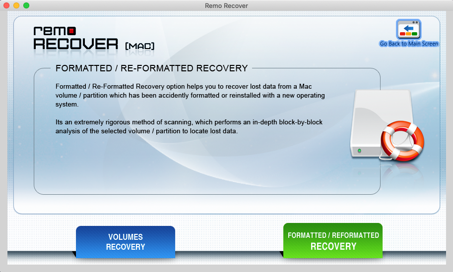 Remo Recover (Mac) (ver. 3.0.1.8)