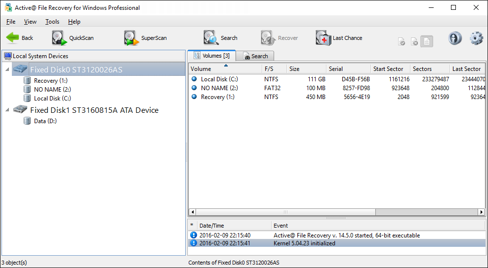 Active@ File Recovery (ver. 14.5)